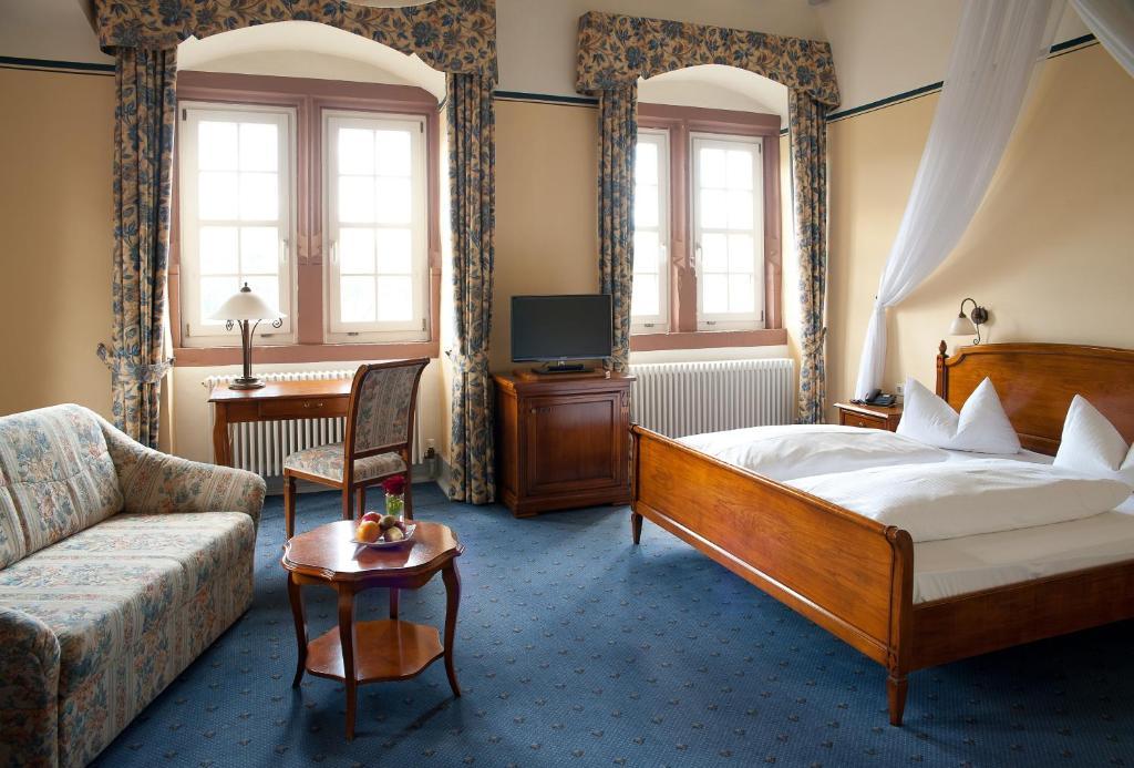 Schlosshotel Hirschhorn Habitación foto